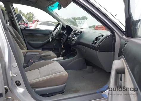 2005 Honda Civic Vp from USA, damaged, VIN 1HGES16375L016243